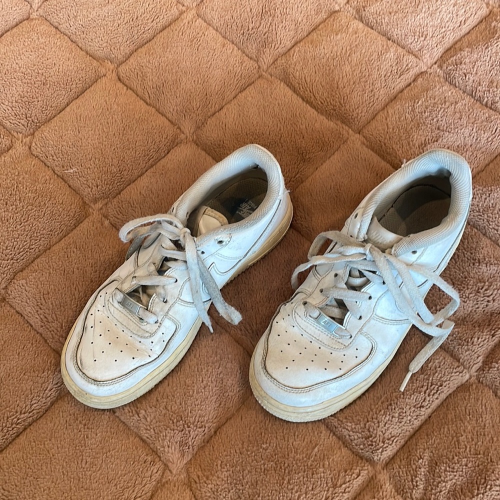 Nike Air Force 1 leather shoes